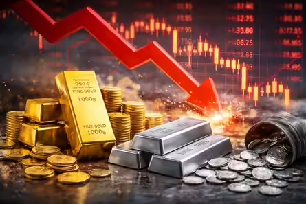 Gold, Silver Rate Live Updates: Precious Metals Slide Sharply On Budget Day As Volatility Intensifies