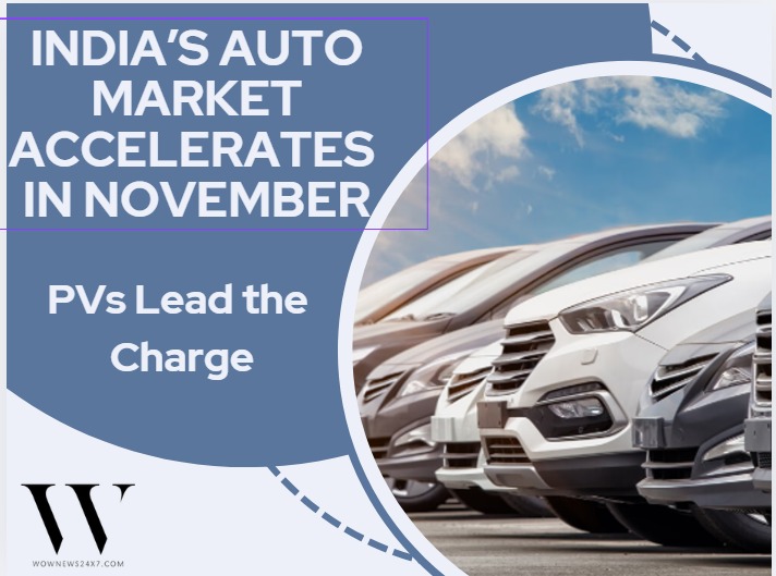 India’s Auto Sector Shows Resilience: November Sales Driven by PV Demand