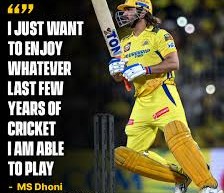 MS Dhoni's Heartfelt Message: "I Want to Cherish Every Moment of My Final Cricketing Years!"