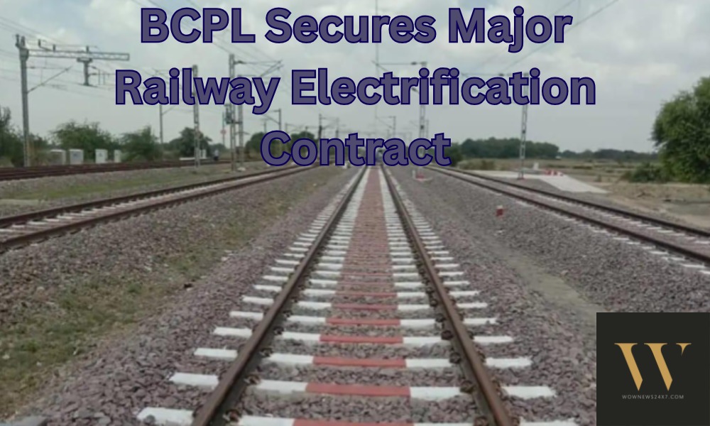 BCPL Charges Ahead, Bags ₹325.8 Million Railway Electrification Contract