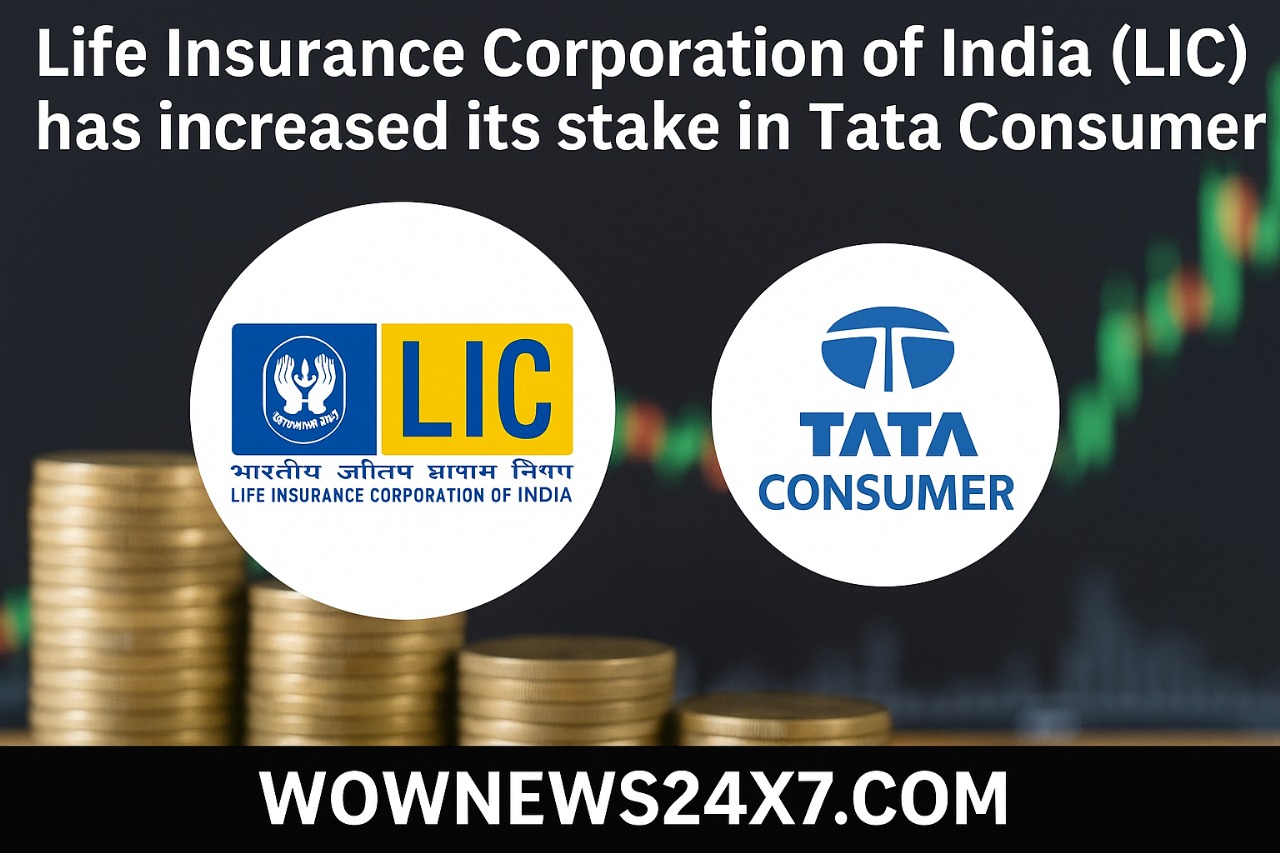 LIC Ups Confidence in Tata Consumer with Stake Hike to 8.645%