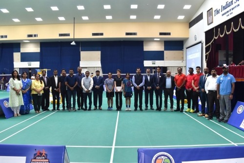 ISB’s Platinum Jubilee Badminton Tournament Takes Off with a Smash