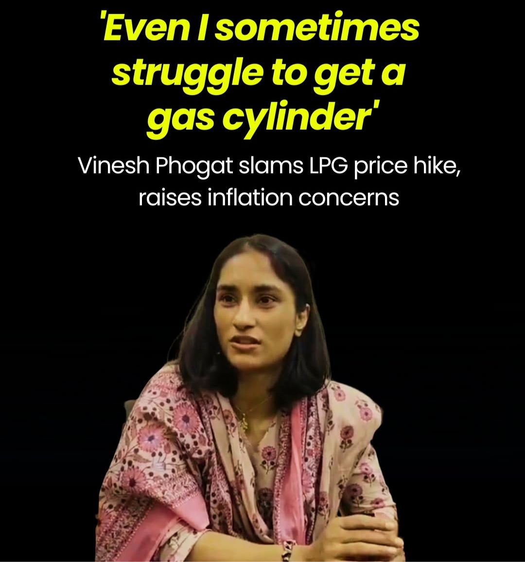 Phogat Slams Gas Hikes: Wrestler Grapples With Burning Inflation Issues