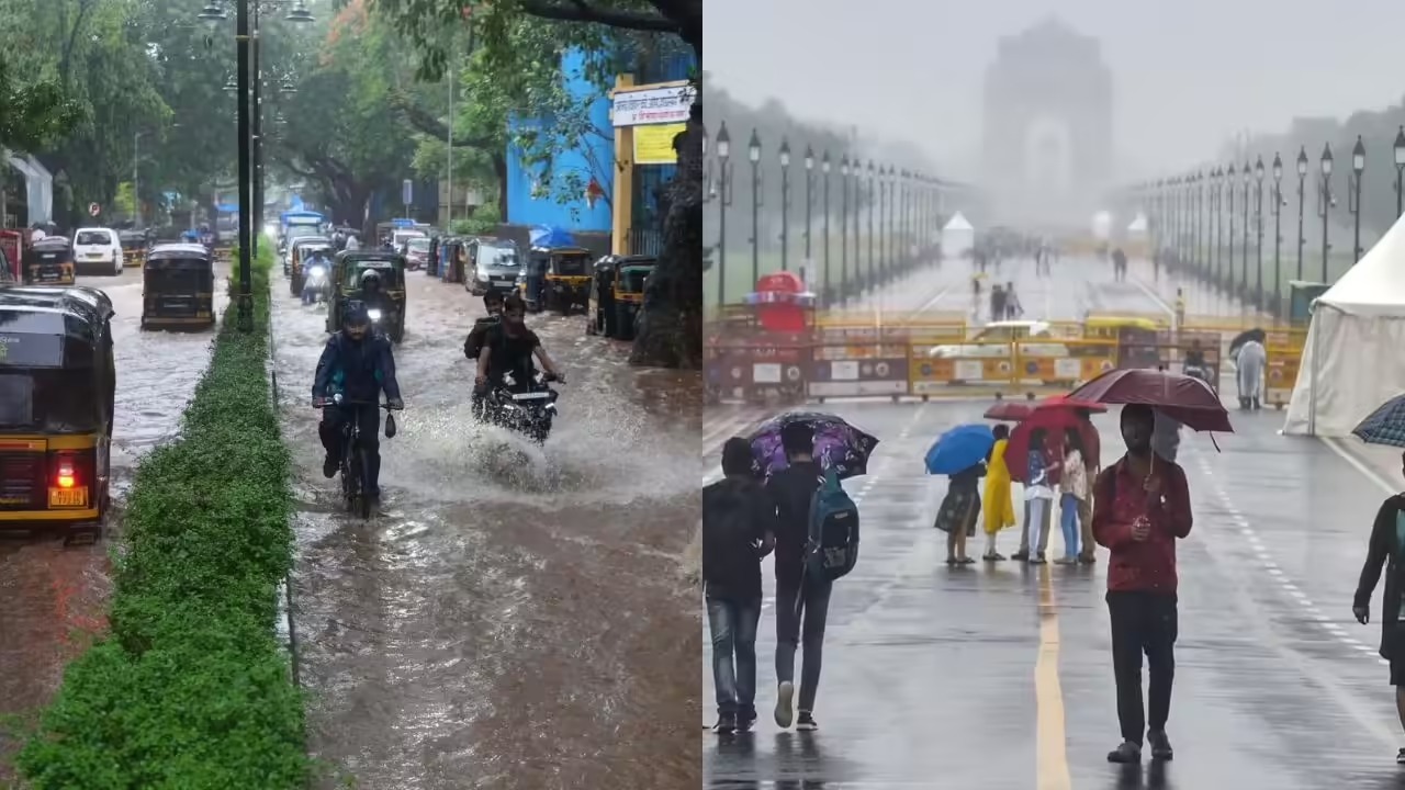 Monsoon Intensifies Across India: Mumbai Flights Hit, Rain in Delhi-NCR