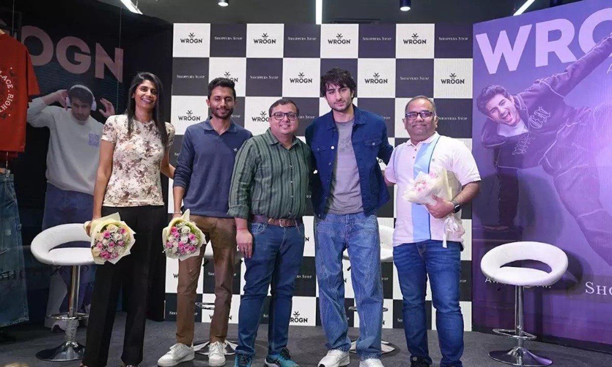 A Fashionable Affair: Youth Icon Ibrahim Ali Khan Unveils WROGN’s Latest Collection in Hyderabad
