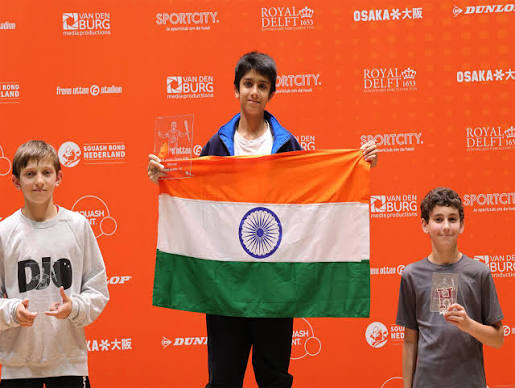 Indian Squash Prodigy Amarya Bajaj Wins Dutch Junior Open Title