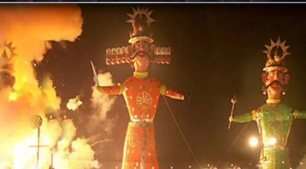 Triumph of Good Over Evil: India Marks Dussehra with Splendor, Rains Add a Twist