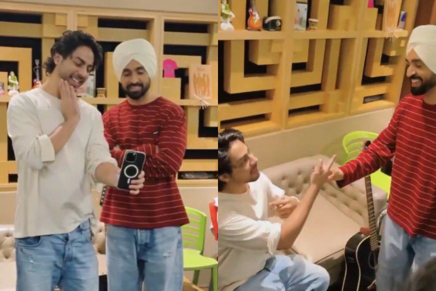 King Khan to Dosanjhawala: SRK Sends Love for ‘Tenu Ki Pata’, Teases Aryan Too