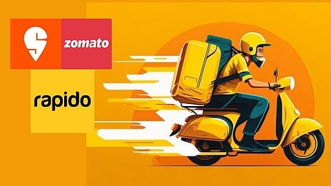 Rapido’s Entry Into Food Delivery Challenges Zomato And Swiggy’s Market Dominance