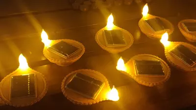 Watt a Celebration: Mumbai Man's Solar Diwali Lights Up Instagram