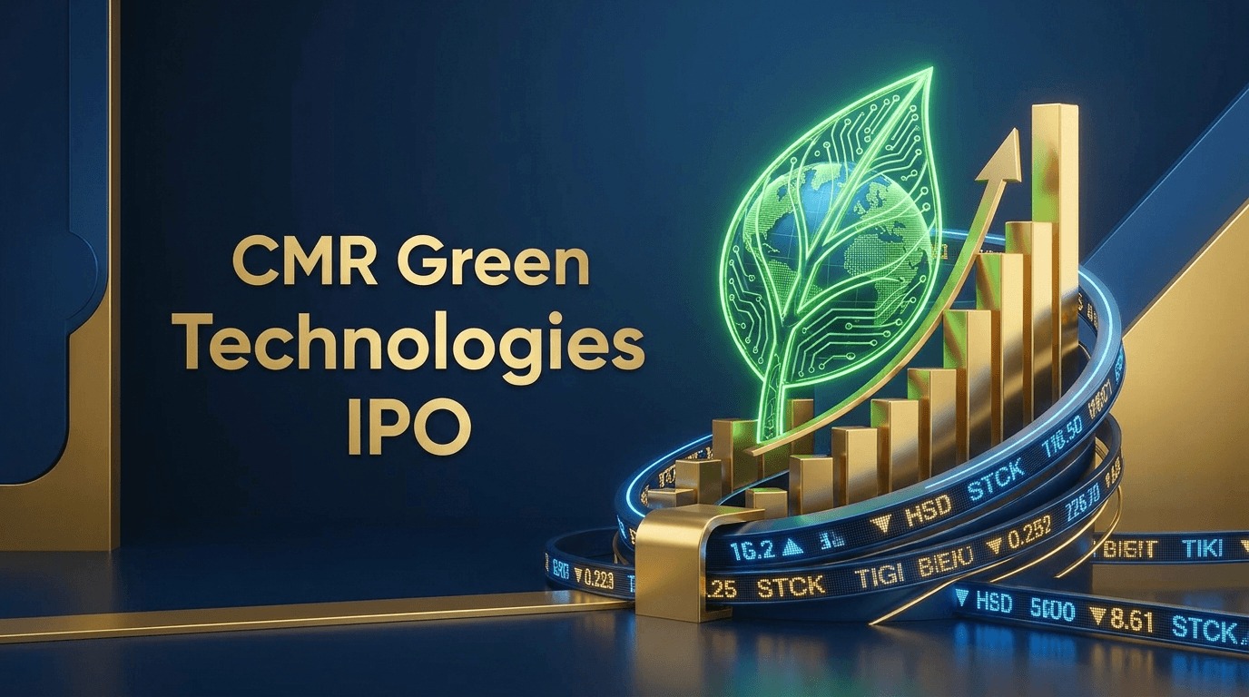 CMR Green Technologies Debuts at 268 Rupees on NSE, Up 39.58%
