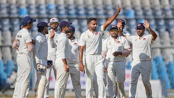 Rahane's Century and Dias' Fifer Propel Mumbai to Ranji Trophy Semifinals