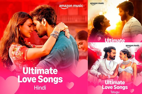 Amazon Music India Unveils "Ultimate Love Songs" Playlists: A Symphony of Romance Across Languages