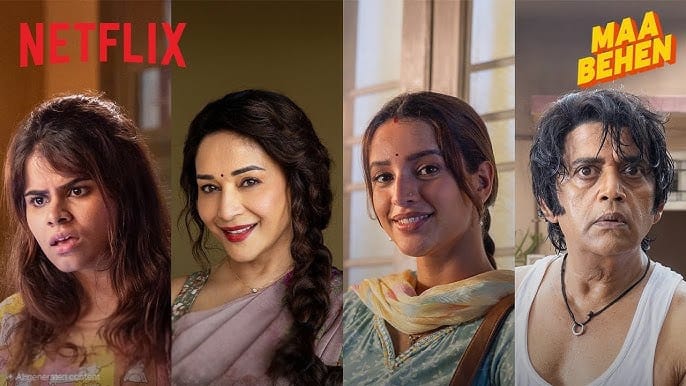 Madhuri Dixit’s Timeless Charm Meets Triptii Dimri’s Modern Edge In Netflix’s Maa Behen