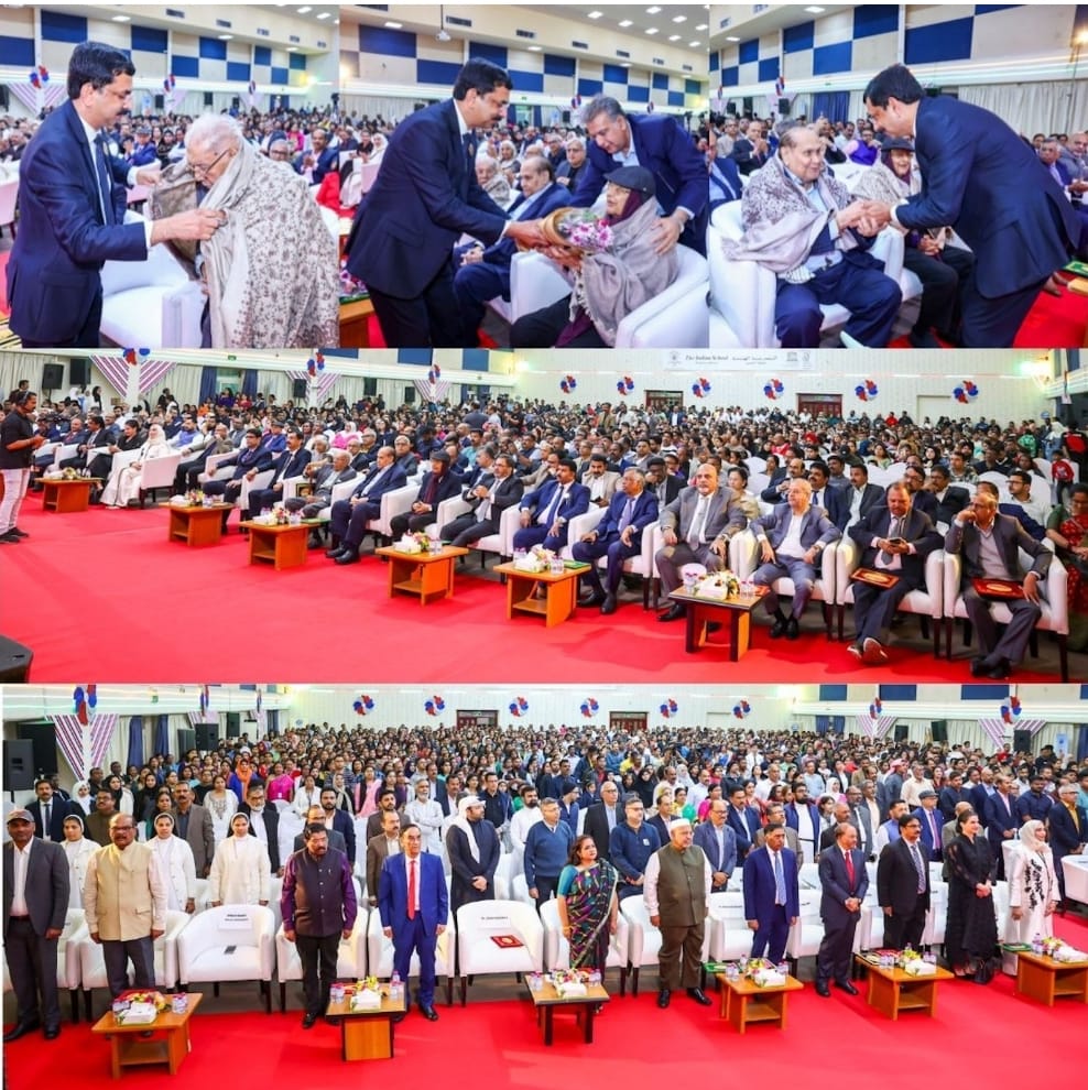 Indian School, Bahrain, launched its spectacular Platinum Jubilee Celebration