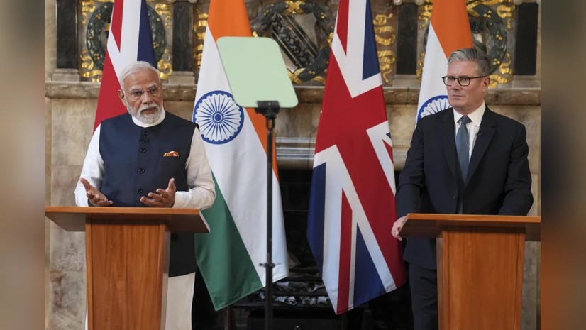 Economic and Security Cooperation Take Center Stage as UK PM Keir Starmer Visits India