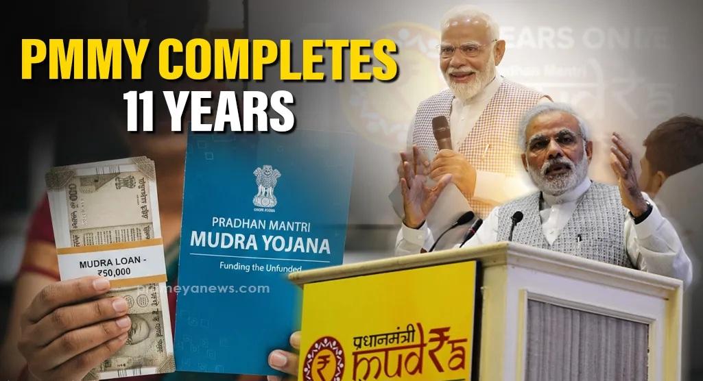 From Shishu to Self-Made: PM Modi Toasts Mudra Yojana's Epic 11-Year Youth Revolution