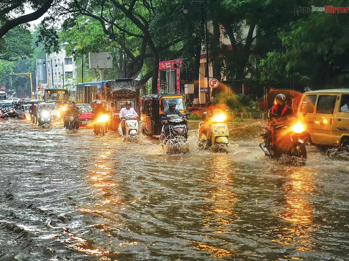 Orange Turns Ominous: Pune’s Rain Show Might Be Just Beginning