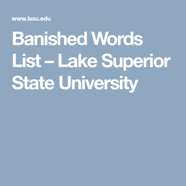 "Cringe" Tops Michigan University's 2025 Banished Words List
