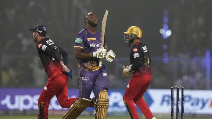 Suyash Sharma Strikes Big as Russell Departs early