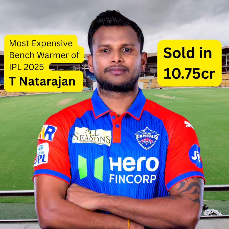 Delhi’s ₹10.75 Crore Mystery: Why Did Natarajan Warm the Bench?