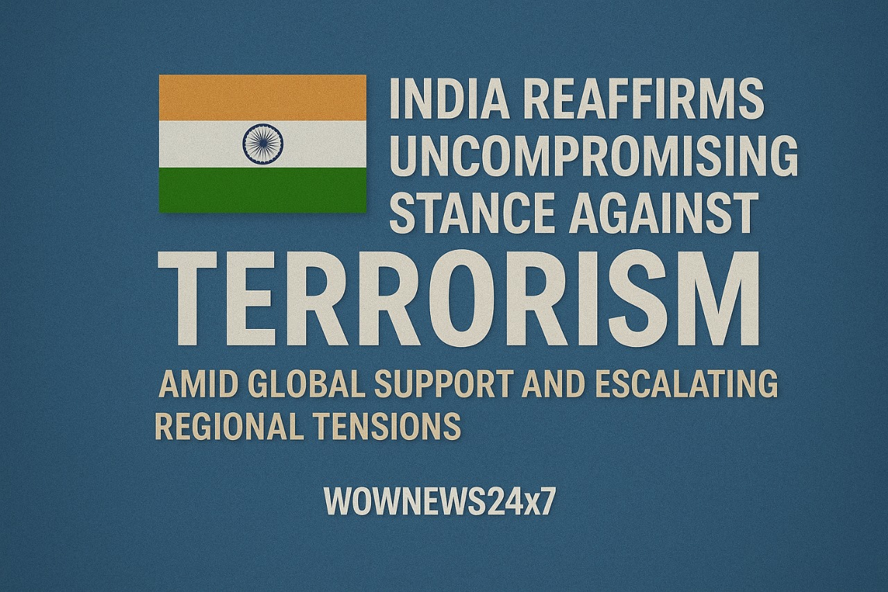 India Reaffirms Uncompromising Stance Against Terrorism Amid Global Support and Escalating Regional Tensions