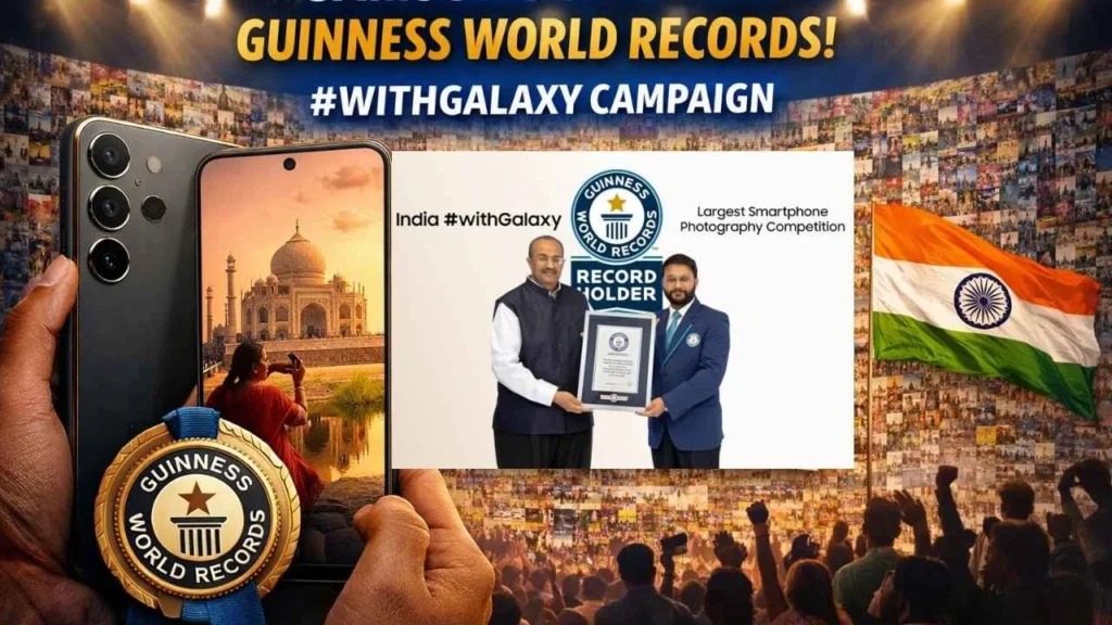 Samsung Sets Two Guinness World Records With #With galaxy Photography Campaign In India