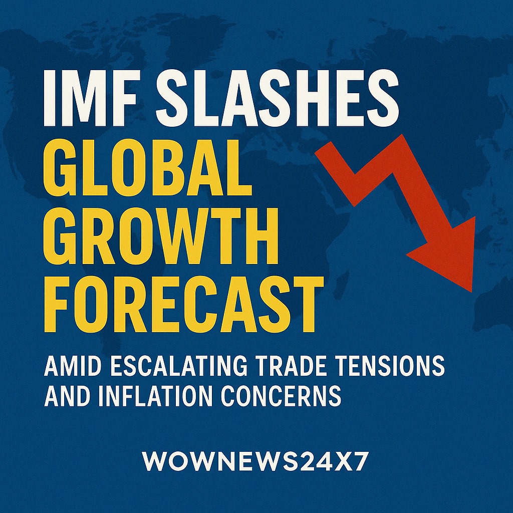 IMF Slashes Global Growth Forecast Amid Escalating Trade Tensions and Inflation Concerns
