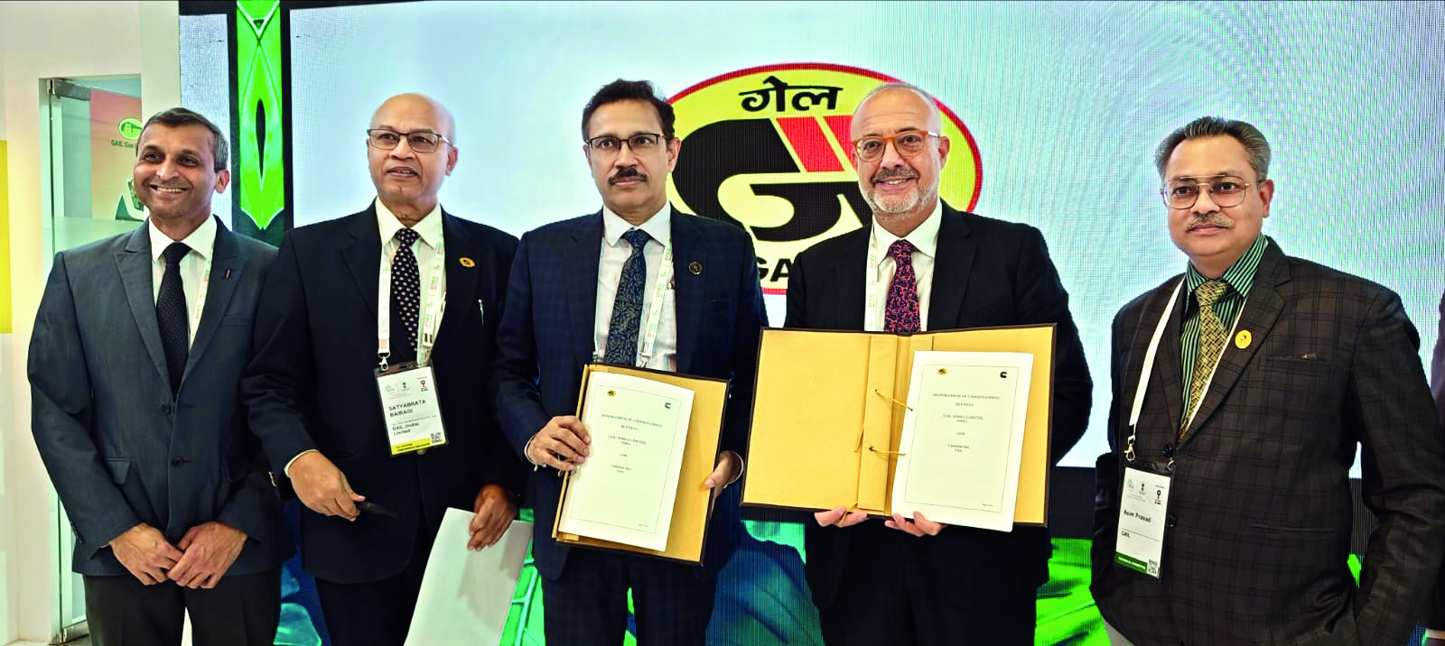 GAIL Spearheads Clean Energy Revolution: Signs MoU with Cummins, Expands Green Portfolio