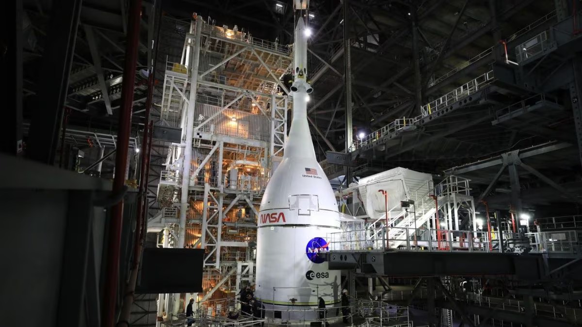 NASA Moves Moon Rocket To Launch Pad For Artemis II Mission