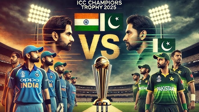 Cricket Titans Collide: India and Pakistan Set for Epic Champions Trophy Showdown in Dubai