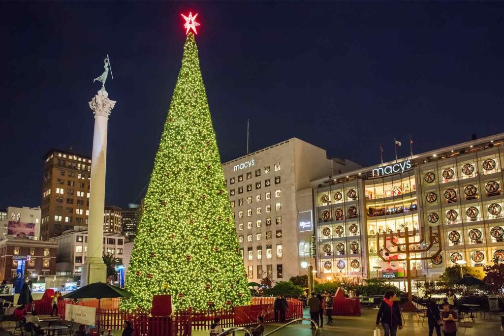 Christmas in the City: San Francisco Beats New York and L.A. in Costs