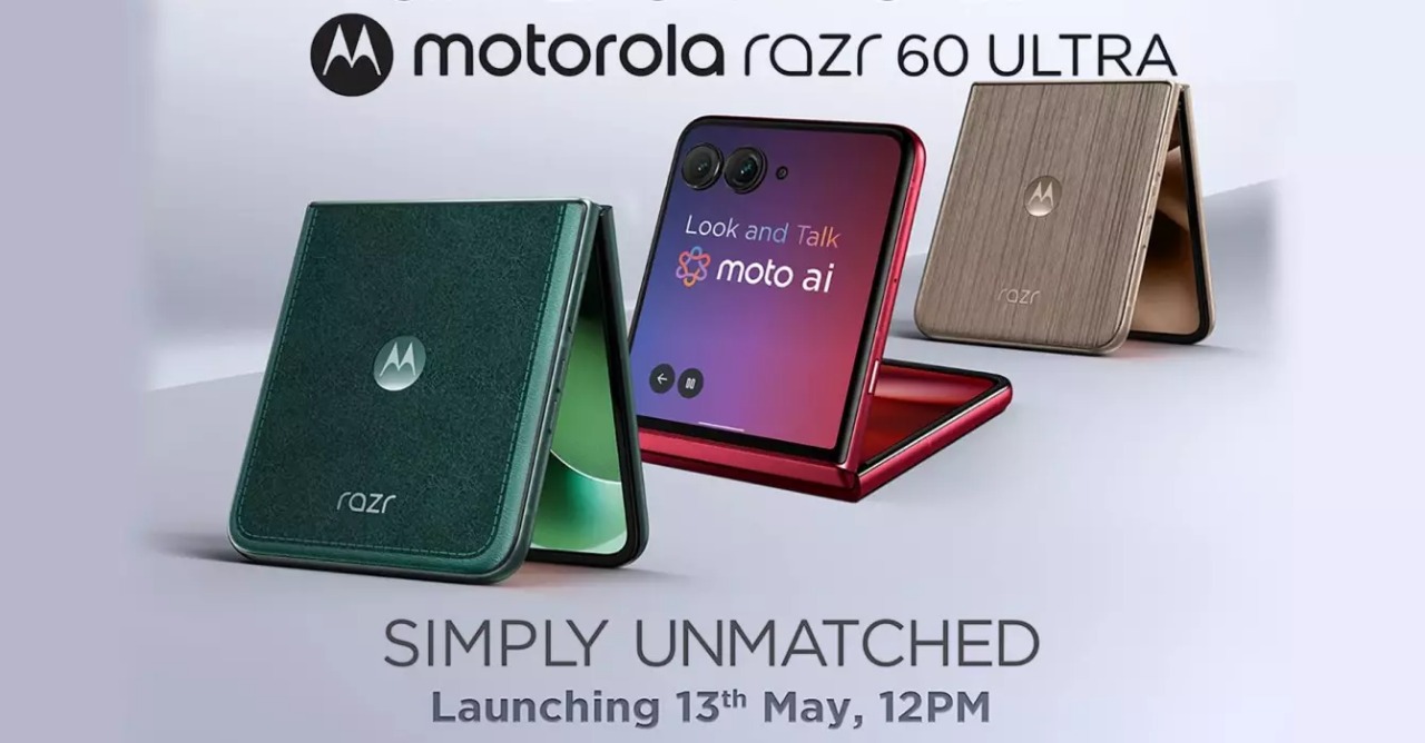 Motorola Razr 60 Ultra Set to Flip the Market on May 13