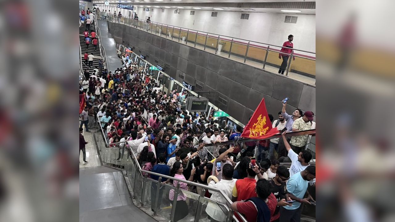 Bengaluru Metro Hits a Record Rush Hour: 9.6 Lakh Riders Ride the RCB Victory Wave