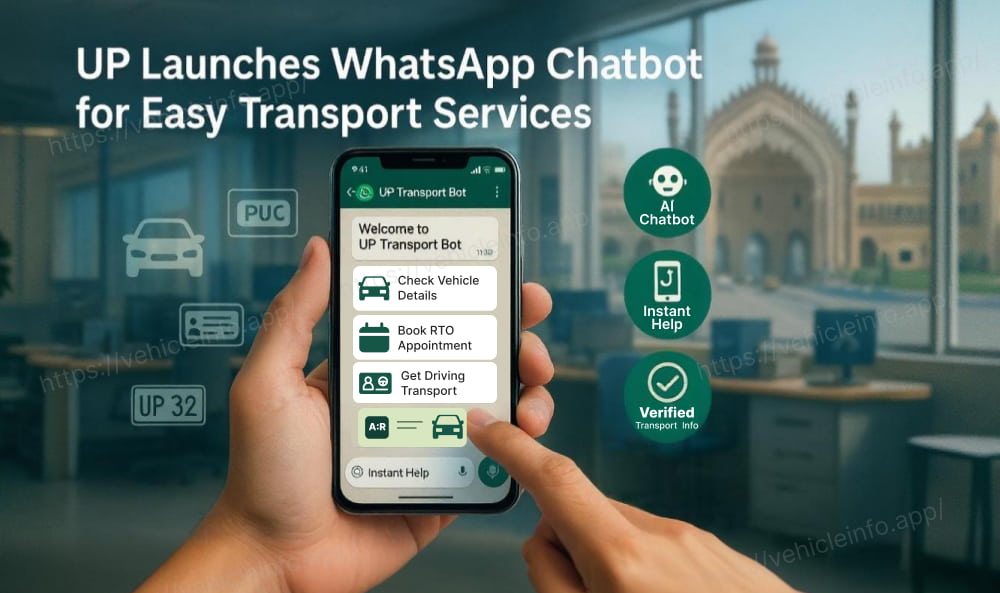 Skip the Queue, Text the RTO: UP Transport Dept Rolls Out API-Powered WhatsApp Chatbot