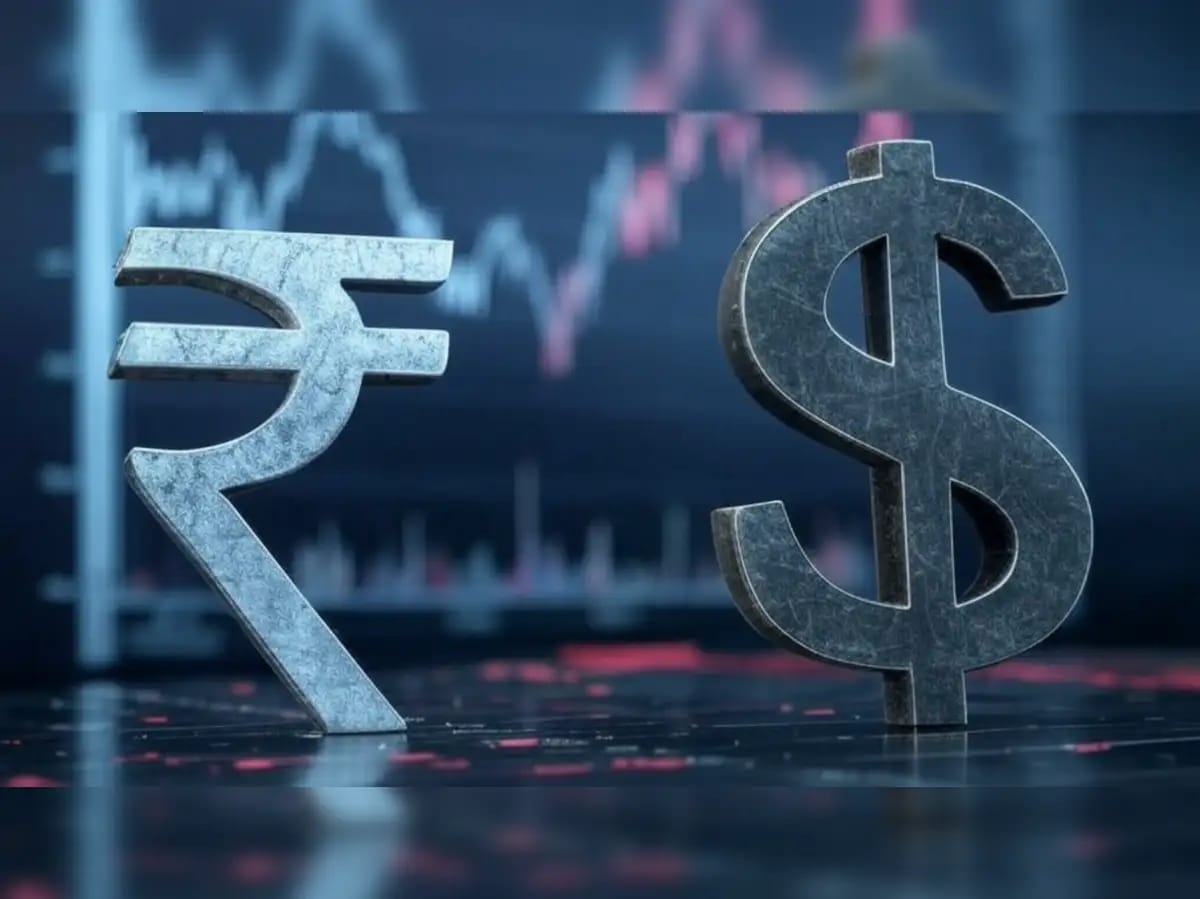 Markets Slip as Nifty 50 Ends Lower, Rupee Weakens Against Dollar