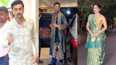 Stars Align for Bappa: Ranbir, Farah & Jacqueline Sparkle at Jackky-Rakul’s Ganesh Fest