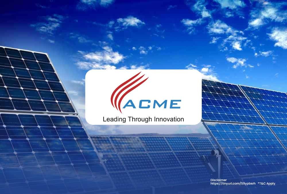 ACME Solar Energizes Gujarat Project: 44 MW Now Operational in 100 MW Wind Venture