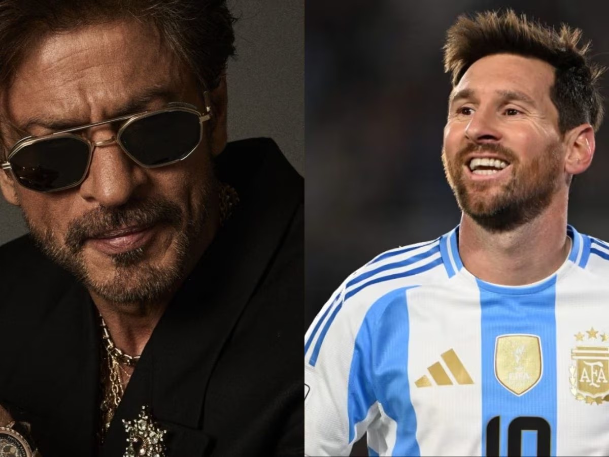 Shah Rukh Khan Meets Lionel Messi In Kolkata, Leaves Hyatt Regency To Fan Frenzy