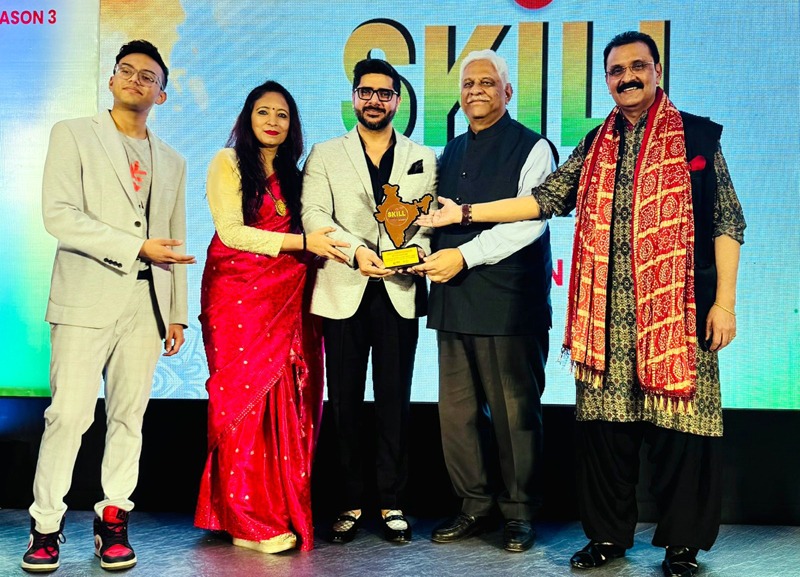 Ritesh Kapoor Honored with Skill Bharat Samman for Excellence in Skill Development