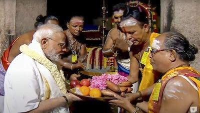 PM Modi’s Divine Detour: Spiritual Vibes Soar at Brihadisvara Temple!