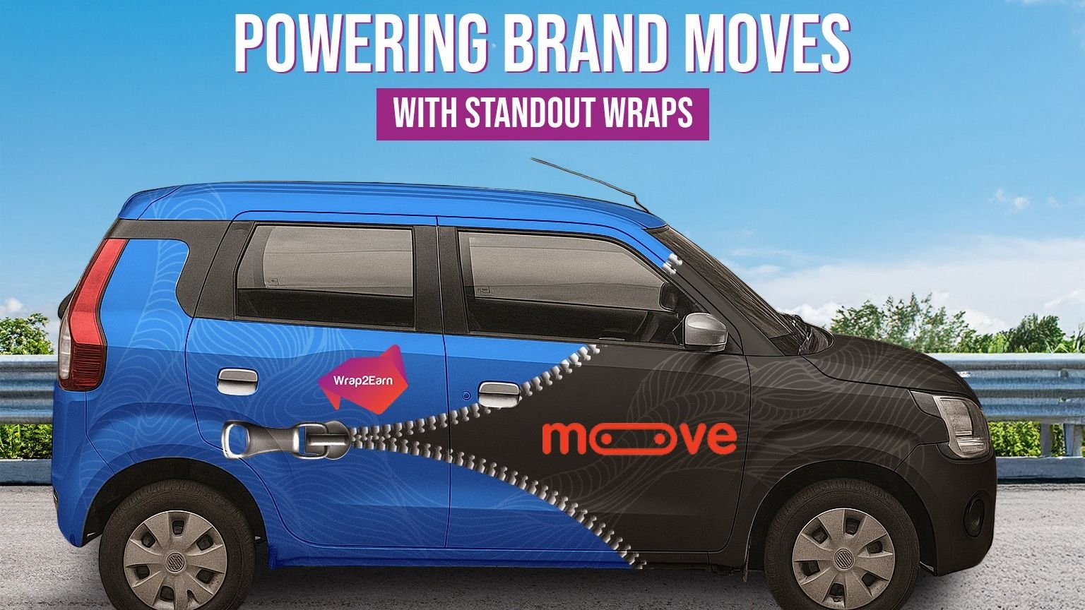 Wrap2Earn & Moove Partner to Drive National Ad Campaigns Across Uber India Fleet