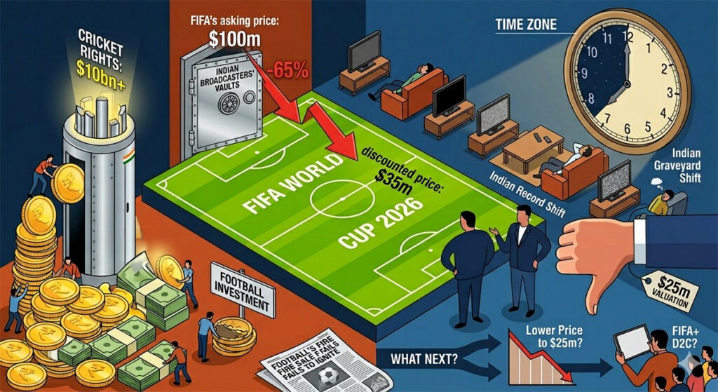 Prasar Bharati Eyes FIFA World Cup 2026 Rights As Broadcasters Hesitate