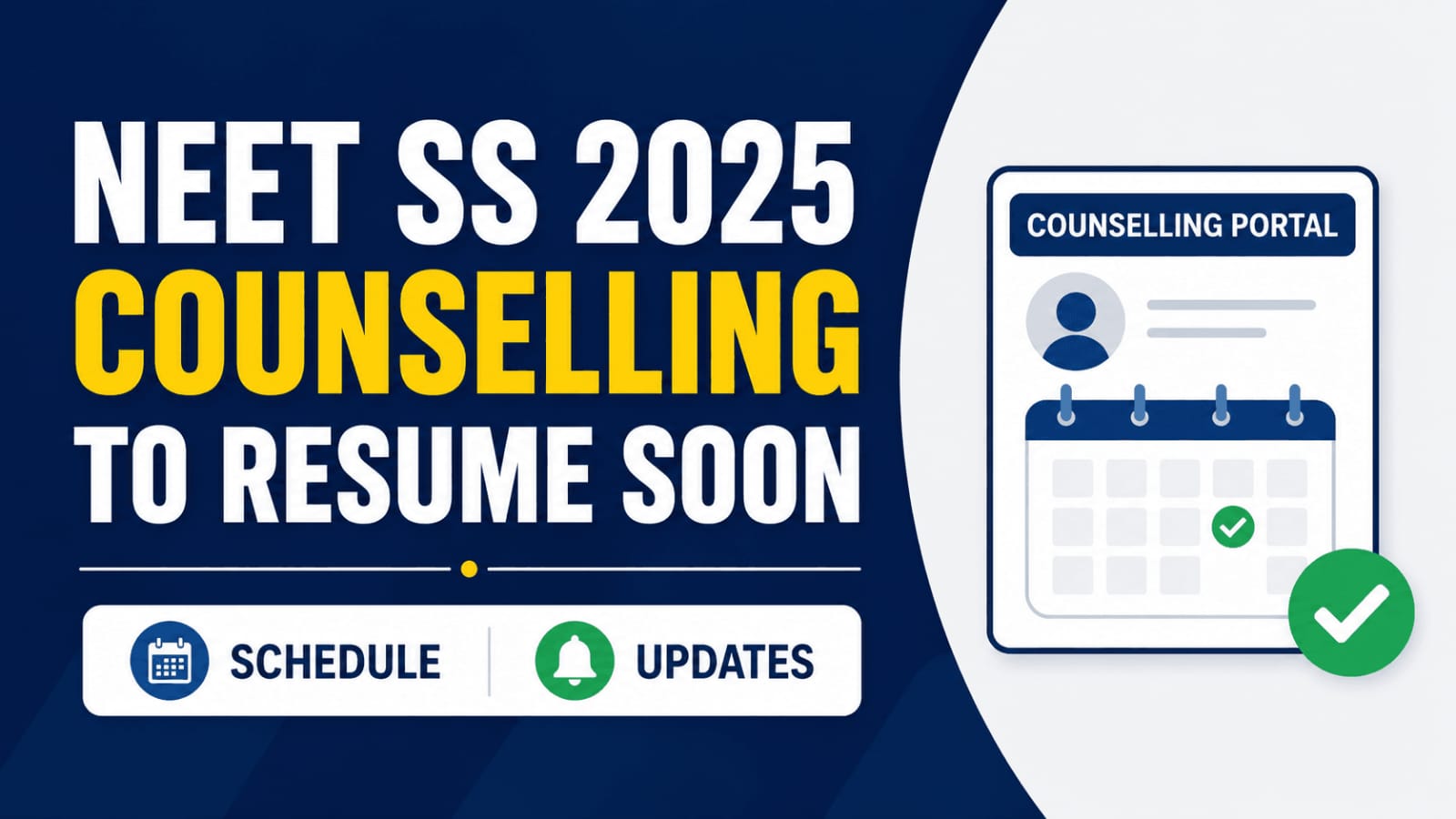 Counselling Back On Track? FAIMA Hints At Imminent Restart Of NEET SS 2025