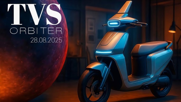 Affordable And Stylish: TVS Orbiter Lands At A Compelling Rs 99,900