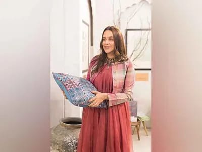 Bollywood Star Neha Dhupia Unveils LUXEHOME: myTrident's Opulent Home Collection