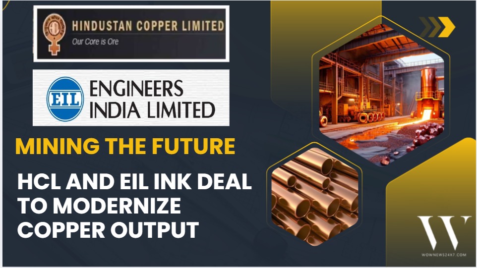 Hindustan Copper and Engineers India Forge Technical Alliance