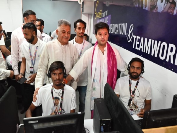 A milestone for Ashoknagar as Union Minister Jyotiraditya Scindia inaugurates its first BPO center