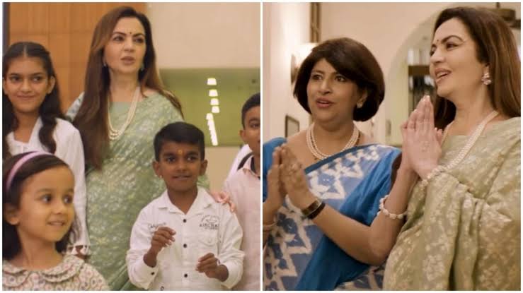 Pearls, Pastels And Pediatric Smiles: Nita Ambani’s Quiet Elegance Lights Up Reliance Hospital