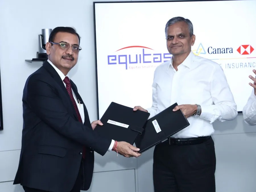 Canara HSBC Life Signs Distribution Agreement With Equitas Small Finance Bank